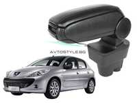 Подлакътник за Peugeot 207 / 207 SW / 207 CC след 2006, Кожен