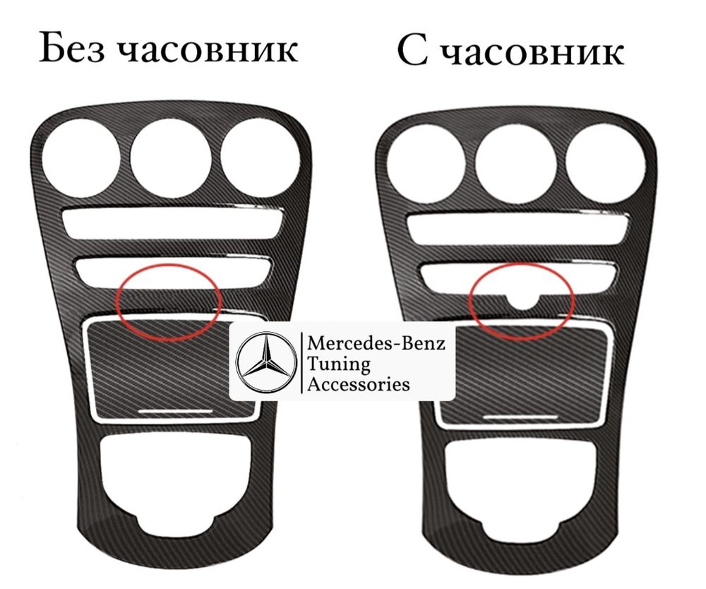 Централна карбонова конзола C W205 GLC X257 E W213 X238