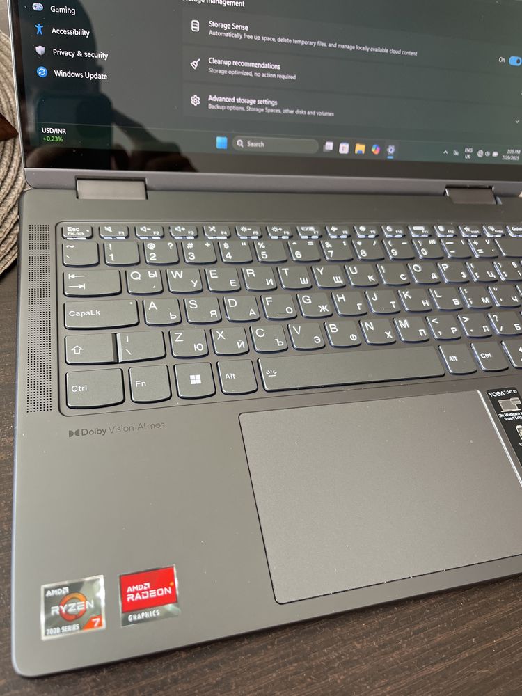Лаптоп Lenovo Yoga 7 2024 Model с гаранция