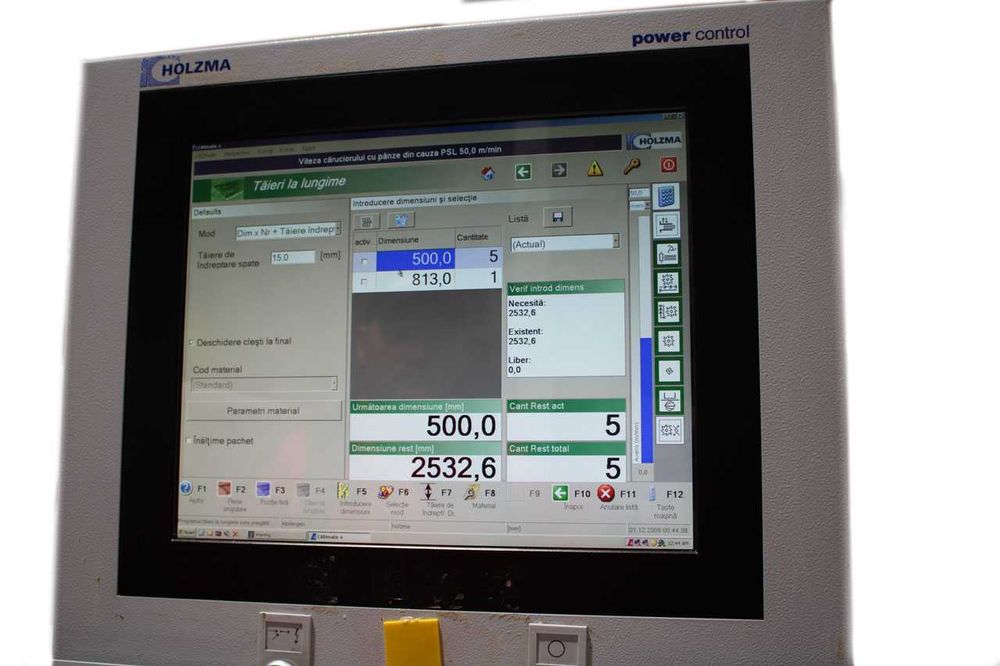 Vindem circular HOLZMA - HPP 250/38/38