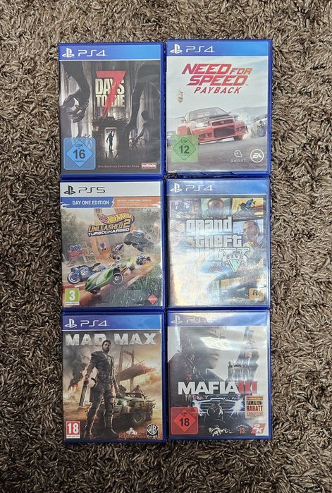 Vând jocuri PS 4-5