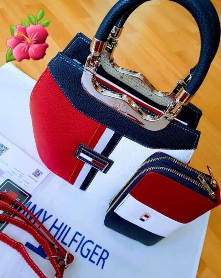 Set Tommy Hilfiger tip office, geanta +portofel,new collection,saculet