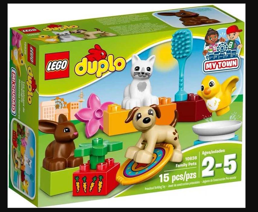 LEGO DUPLO Town Animalutele familiei