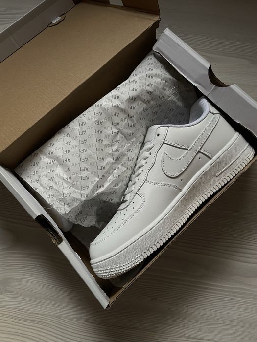 Papuci Nike Air Force 1 Alb