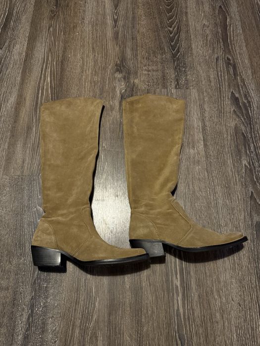 Остри  ботуши зара 38