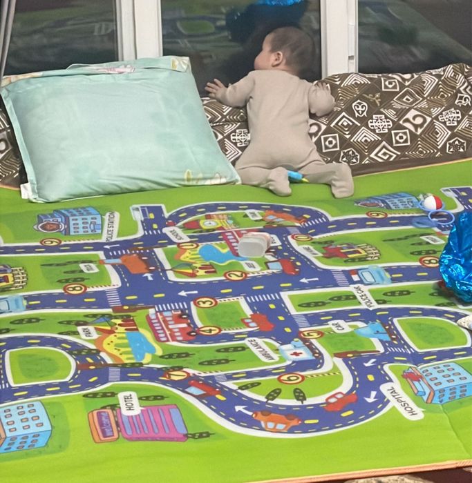 Детский термоковрик двусторонний