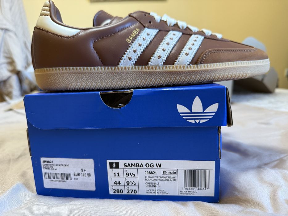 Adidas Superstar 43/ Adidas Samba OG 44 brown