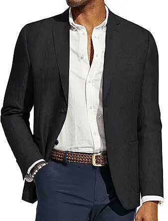 Sacou casual pentru barbati PJ Paul Jones, regular fit, doi nasturi, S