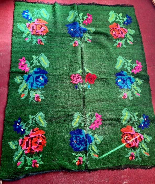 Ръчно тъкан родопски вълнен китеник - НОВ!