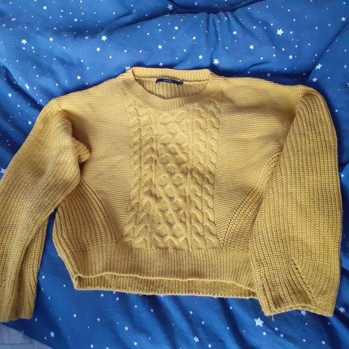 Pulover  galben Zafon