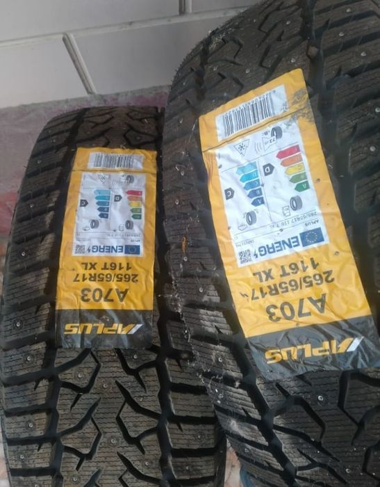 Шины зимные,, шипы