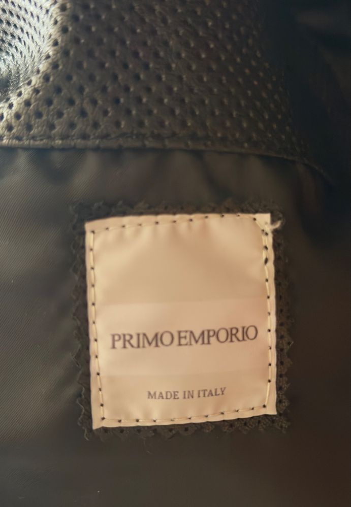 Кожено яке Made in Italy