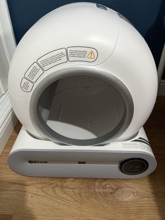 Litiera automata Shaw pentru pisici, auto-curatare, sterilizare…