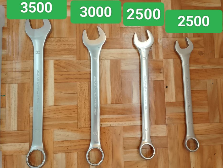 Новый ключ рожковый дело техники