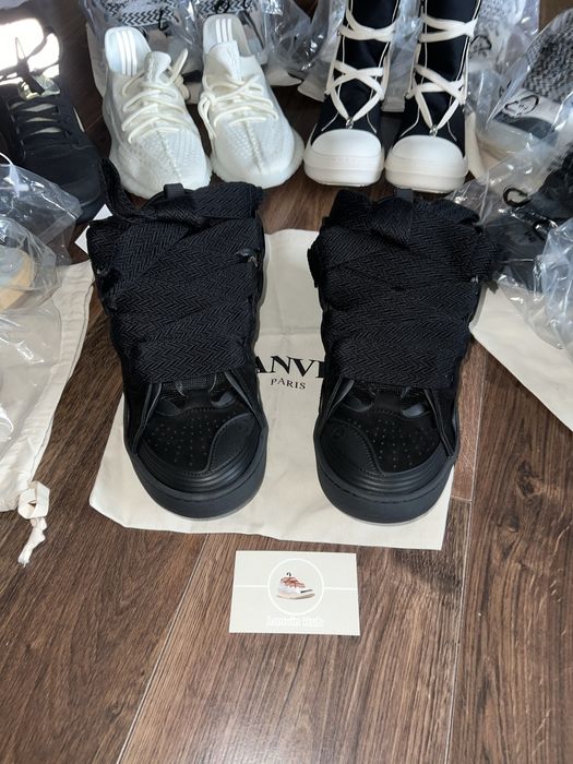 Lanvin Curb Sneaker Full Black