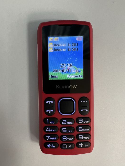 Telefon cu butoane Konrow Chipo 3 Dual Sim, ca Nou