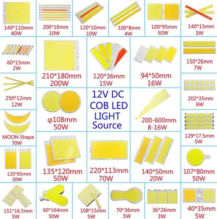 Свето-диоды свето-диодные LED пластины 12-14 вольт для авто и другого