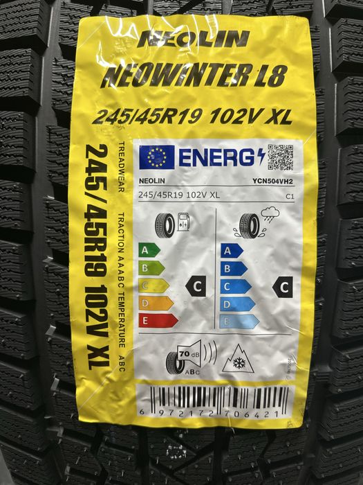 Нови зимни гуми NEOLIN L8 245/45R19 102V XL НОВ DOT БОРД 2454519