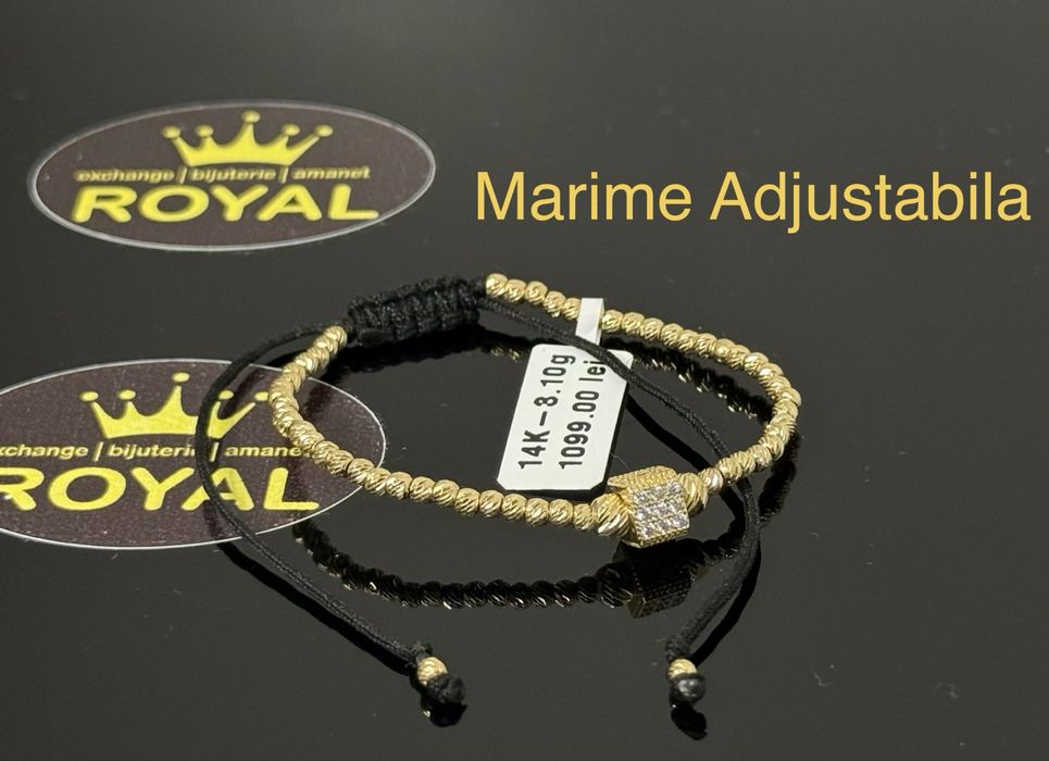 Bijuteria ROYAL : Bratara AUR 14K / 3.1 GR