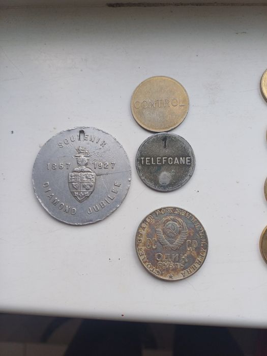 Monede comemorative ,medalie canada ,jetoane telefonice