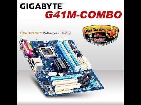 GA-G41M-Combo DDR2 and DDR3