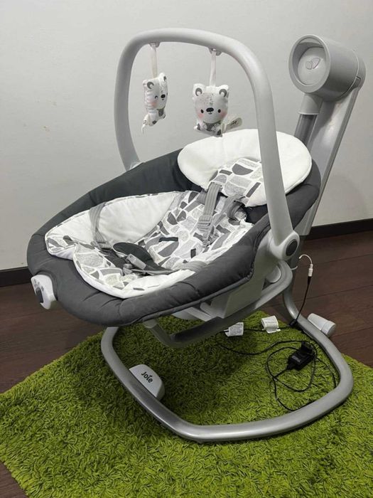 Leagan si balansoar rotativ copii Joie Serina 2 in 1