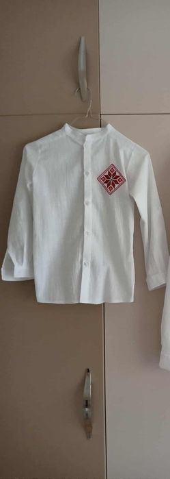 Детска риза с шевица