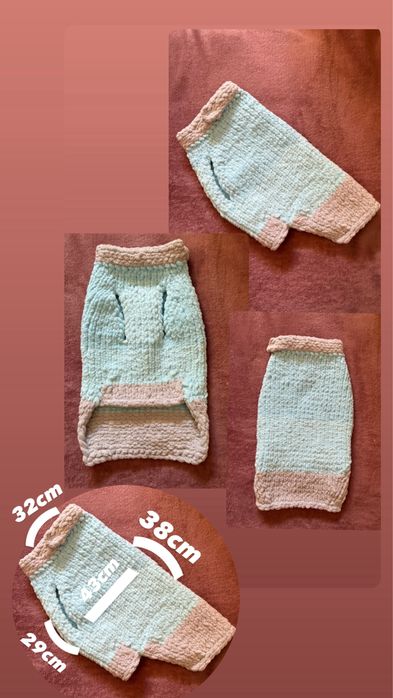 Hăinuță căței handmade