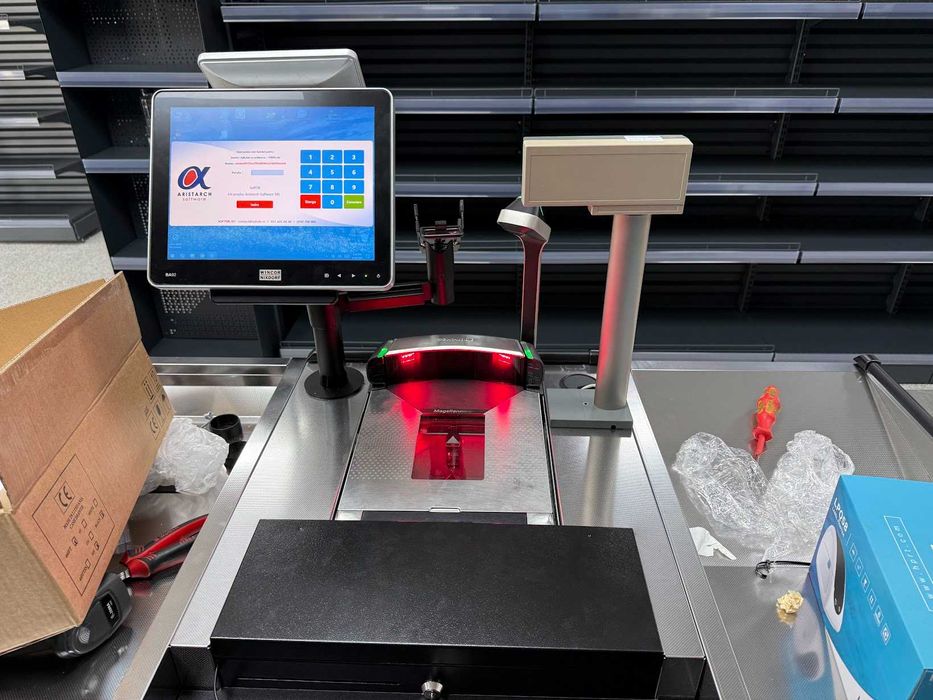 Sistem vanzare gestiune magazin , cantar integrabil