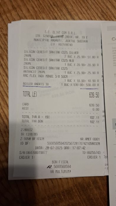 Boiler electric Ariston