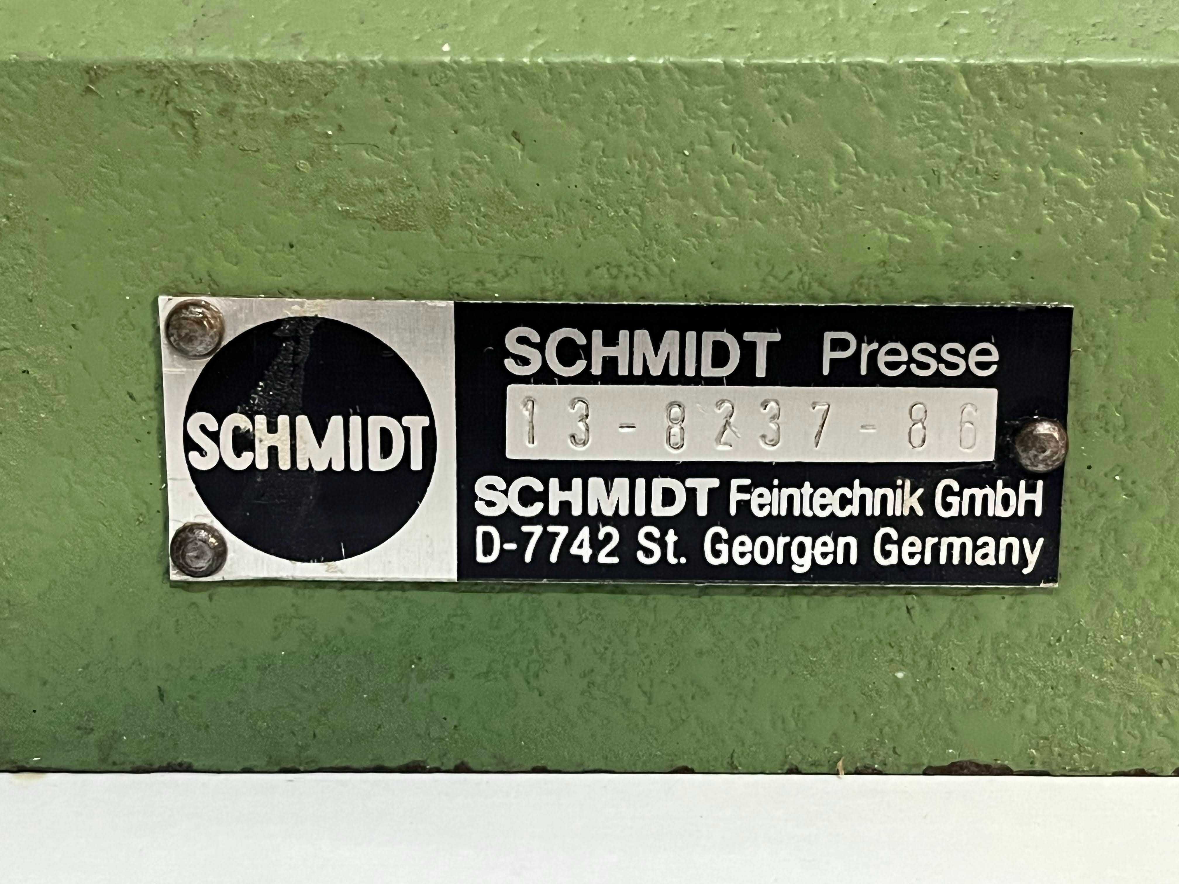 Presă manuala industriala Schmidt nr. 13, 5KN forta presare