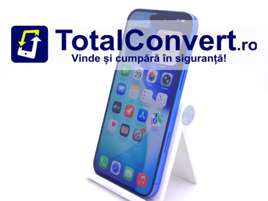 Apple iPhone 16 Plus 128GB Ultramarine 8GB, Garantie 24 luni | #D88014