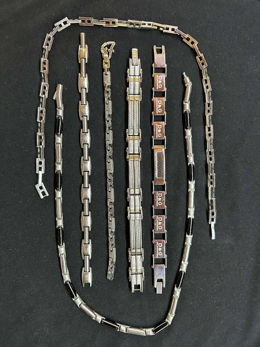 Комплект мъжки колиета - гривни