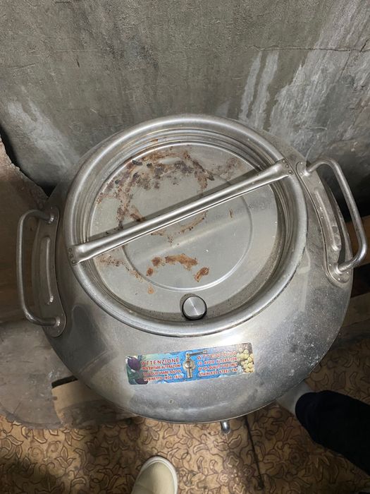 Неръждаем съд за ферментация и съхранение на вино, 50 л