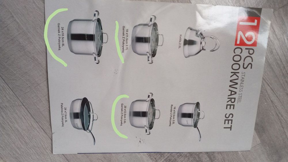 Zepter kastryulka nabor