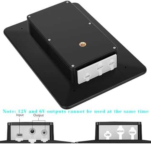 Нови 2 броя Соларен Панел за Ловна Камера 6V/12V IP66 4000mAh батерия