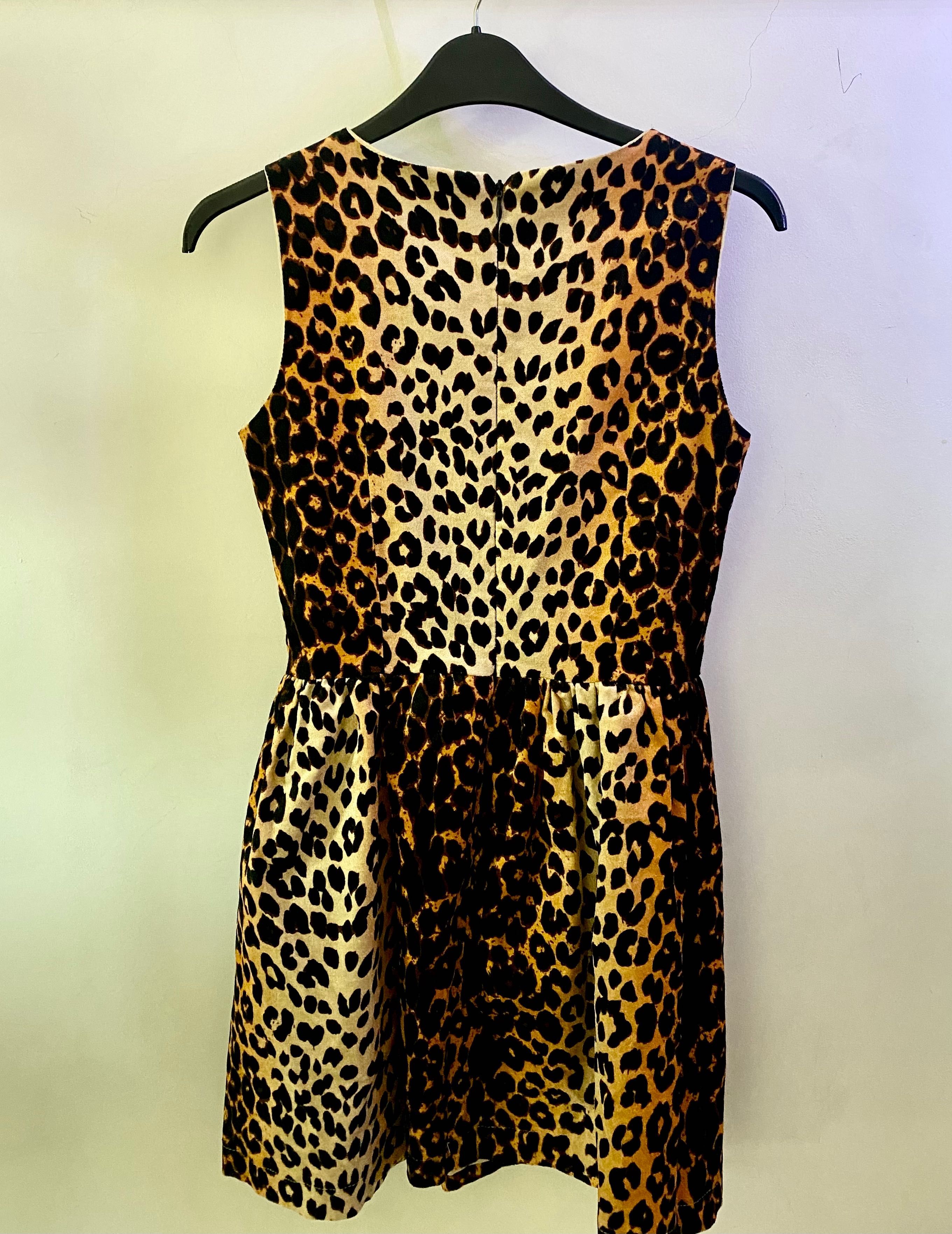 Rochie Leopard din Catifea