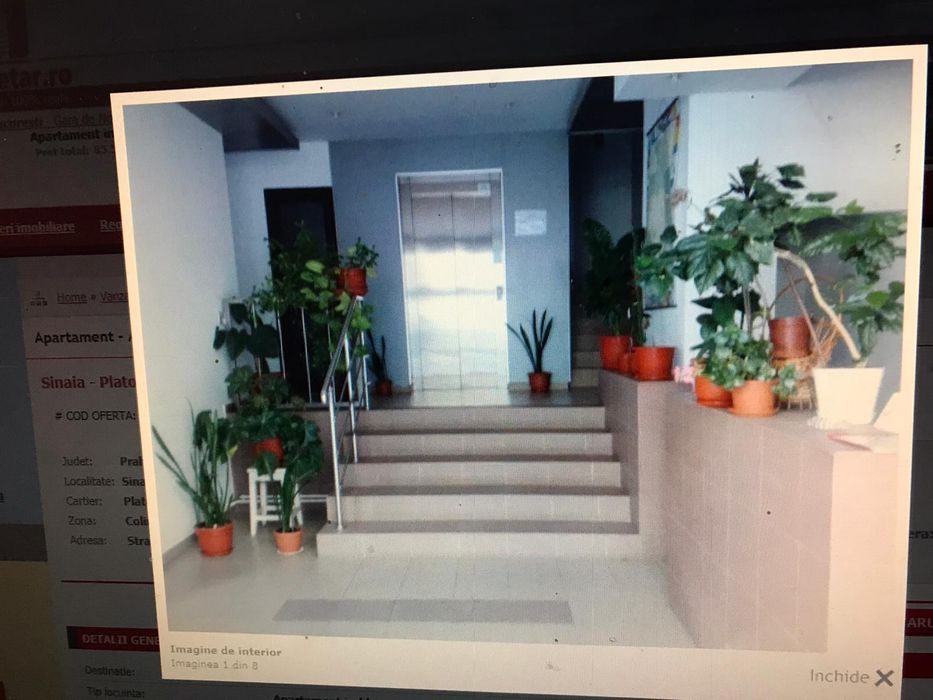 Garsoniera de inchiriat in Sinaia!