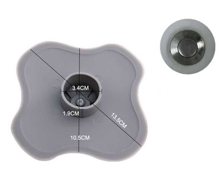 Capac de scurgere de cauciuc