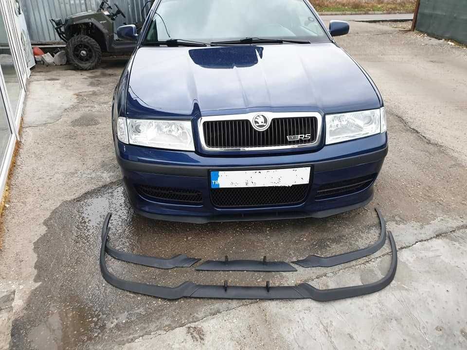 Lip ornament pentru bara fata  adaptabil pe Skoda Octavia 1