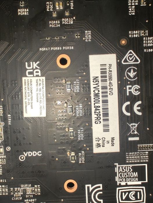 ASUS AMD Radeon RX 550 Phoenix