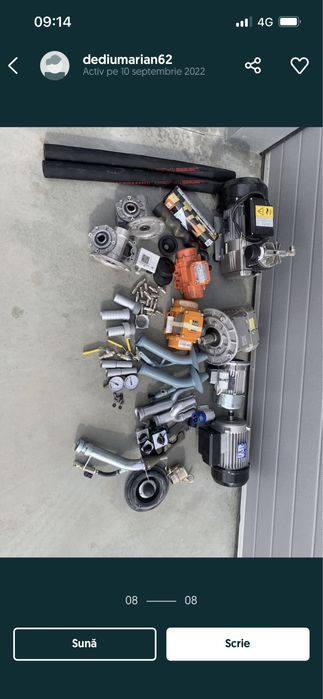 Piese pompe de tencuit mașini de tencuit