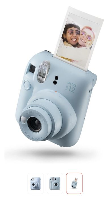 Фотокамера моментальной печати Fujifilm Instax mini 12 голубой