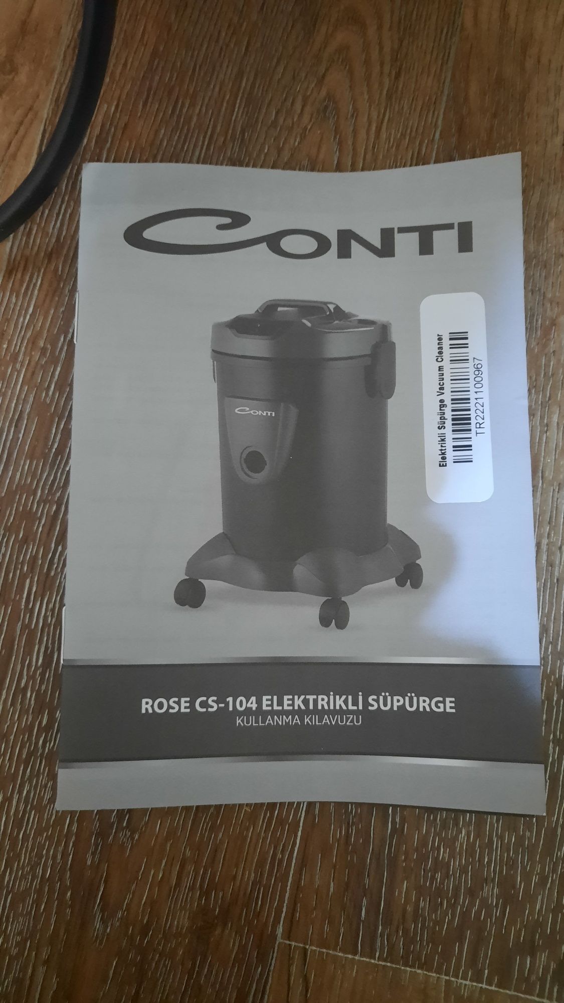 Пылесос CONTI EKO новый
