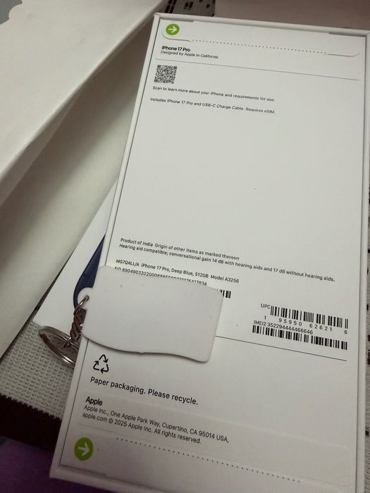 iPhone 17 Pro 512gb nou