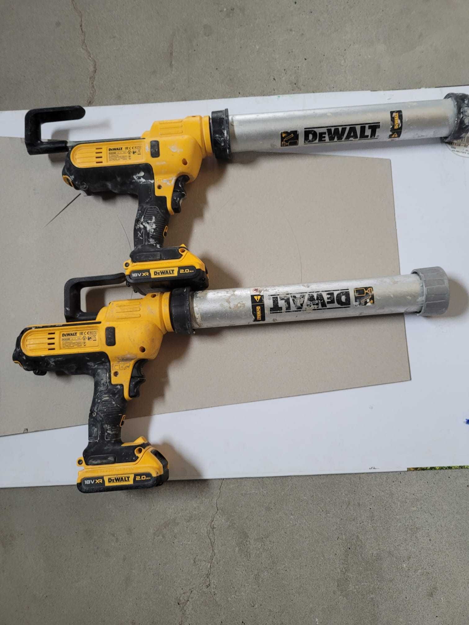 Pistol Silicon DEWALT DCE 580 + Baterie 18V