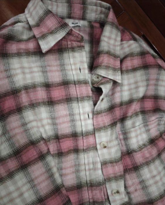 Рубашка фланелевая Uniqlo р-р М