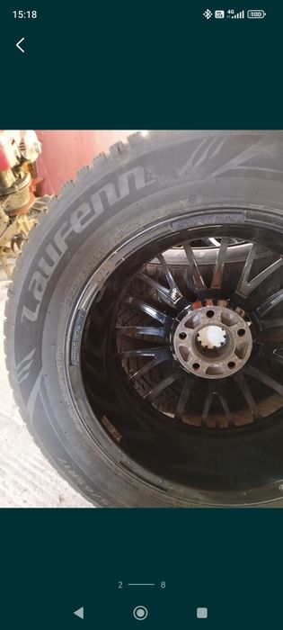 Set jante + cauciucuri iarna Mazda