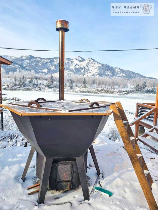 Банный чан «Чан Чаныч» на 4-6 человек с водяным контуром
