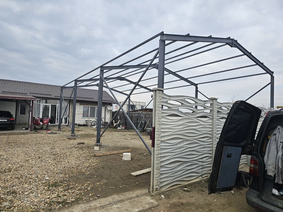 Vand hale metalice 11cu23m cu h4 avem mai multe mărimi la comanda